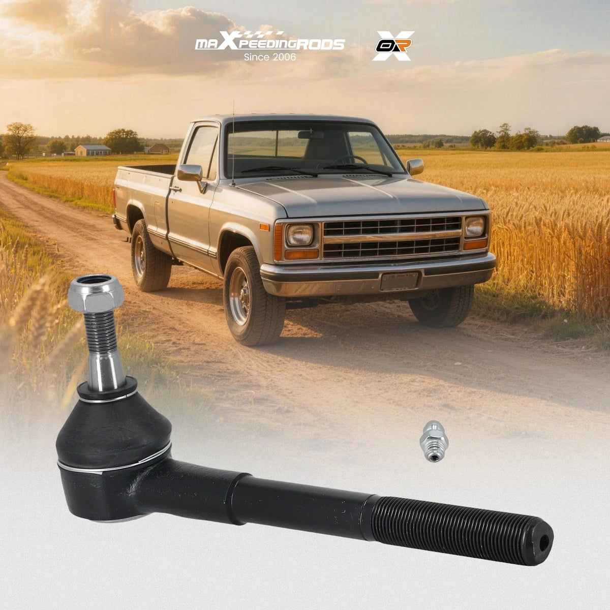 Front Outer Tie Rod End for Chevy GMC C2500 C3500 K2500 (1988–2000)
