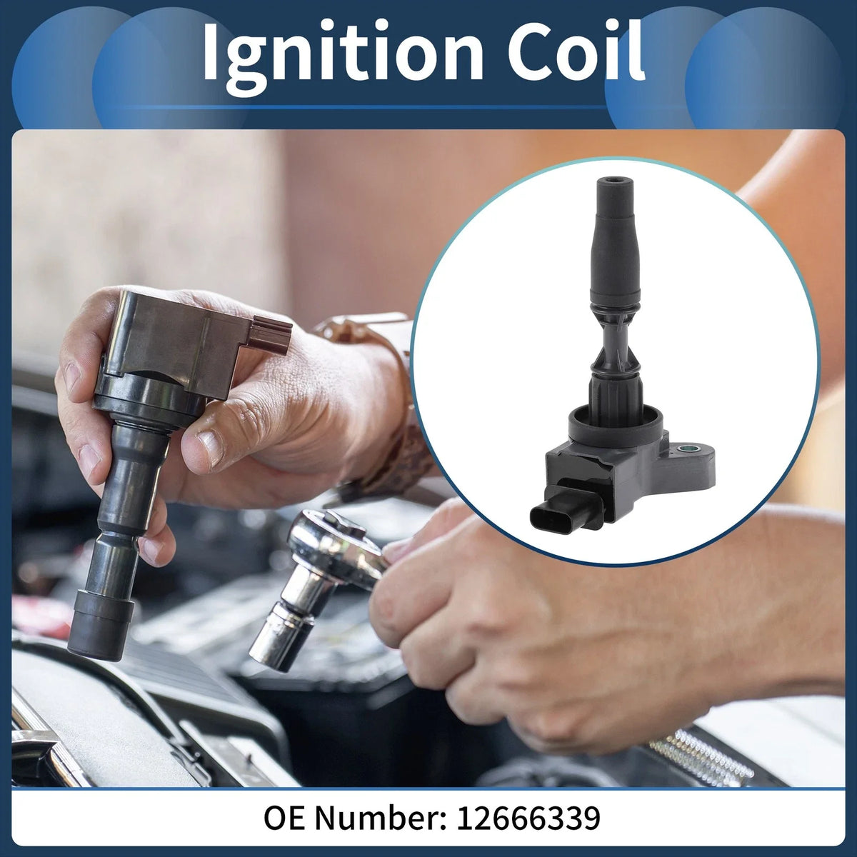 Ignition Coil Pack No. 12666339 for Cadillac CT6 (2016–2021)