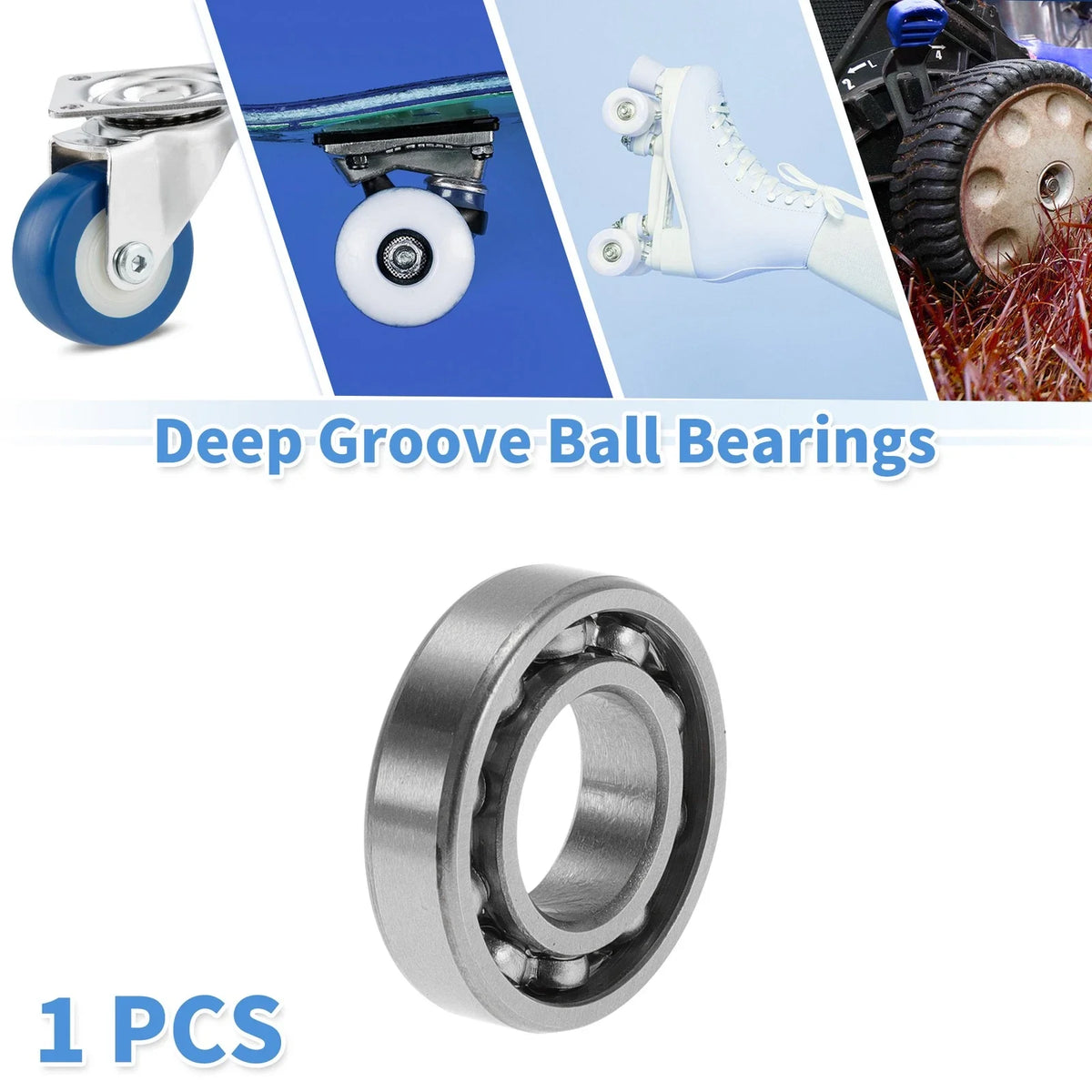 Deep Groove Ball Bearing 12x24x6mm for Various Applications (6901)