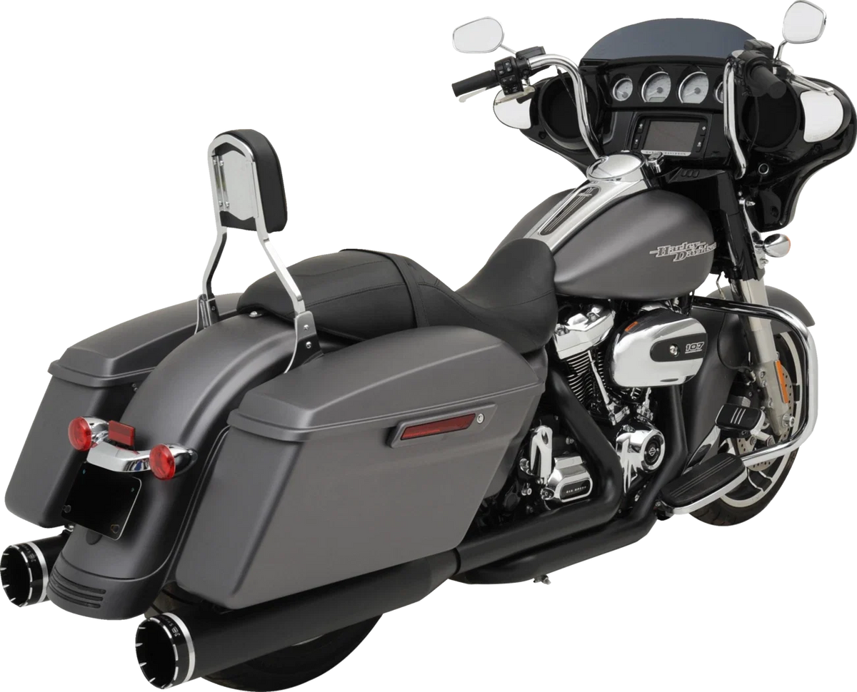 2-into-1-into-2 Dominator-SR Exhaust System for - Black