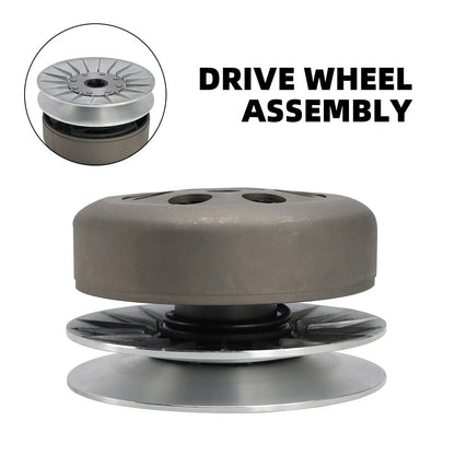 Front Complete Variator Set 23801A 23929A for Linhai ATV 300 E2 260 (2000–2023)