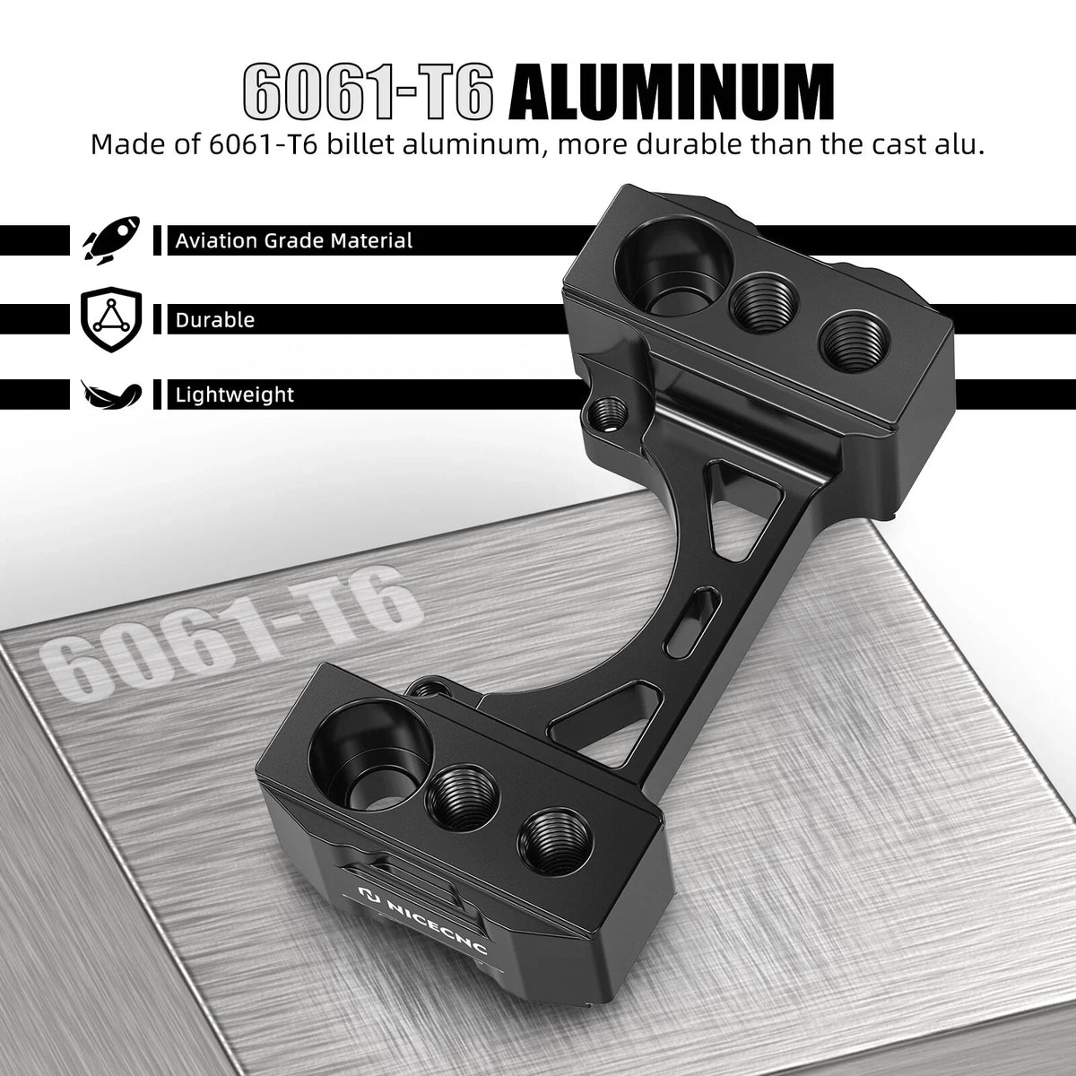 Handlebar Stabilizer Riser for Husqvarna Norden 901 (2022–2023)