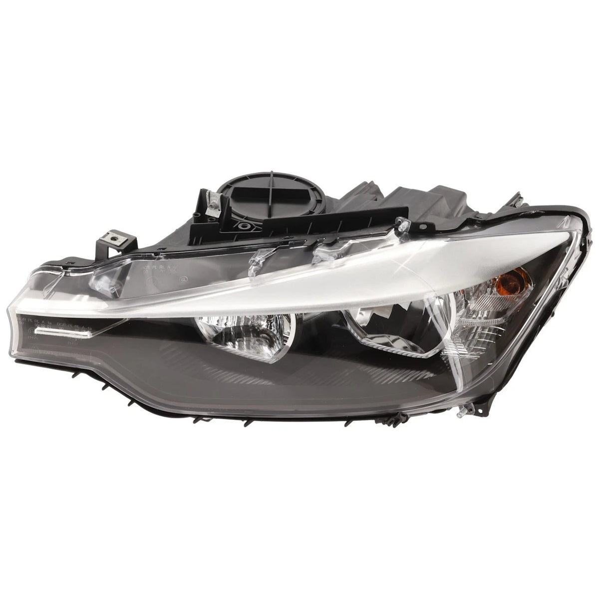 Driver Side Headlight for BMW 328i (2012–2015) Halogen with Bulb