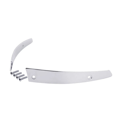 Split Windscreen Windshield Side Trim for Harley Road Glide (2015–2024) Chrome