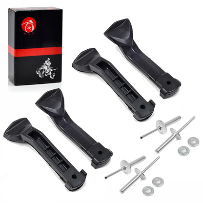 4-Piece Hood Panel Strap Latch Kit for Ski-Doo REV MXZ GSX GTX Summit