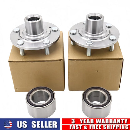 2X Front Wheel Hub Bearing Kits for Honda Civic (2016–2021) 2.0L L4