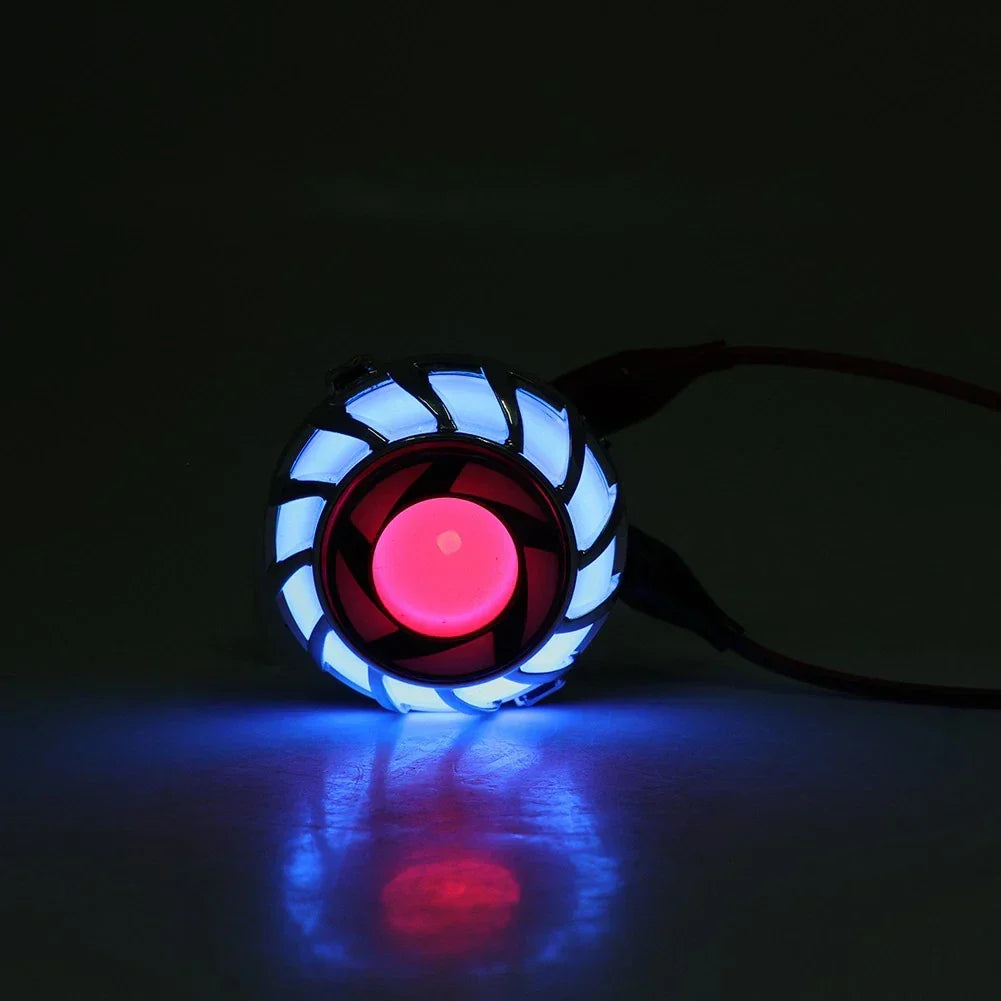 LED Brake Tail Lights for Motorcycle - Red & Blue