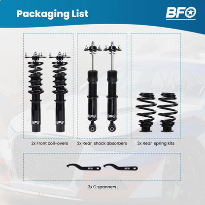 Coilover Kit for BMW E46 320i 325i (2001–2005) Suspension