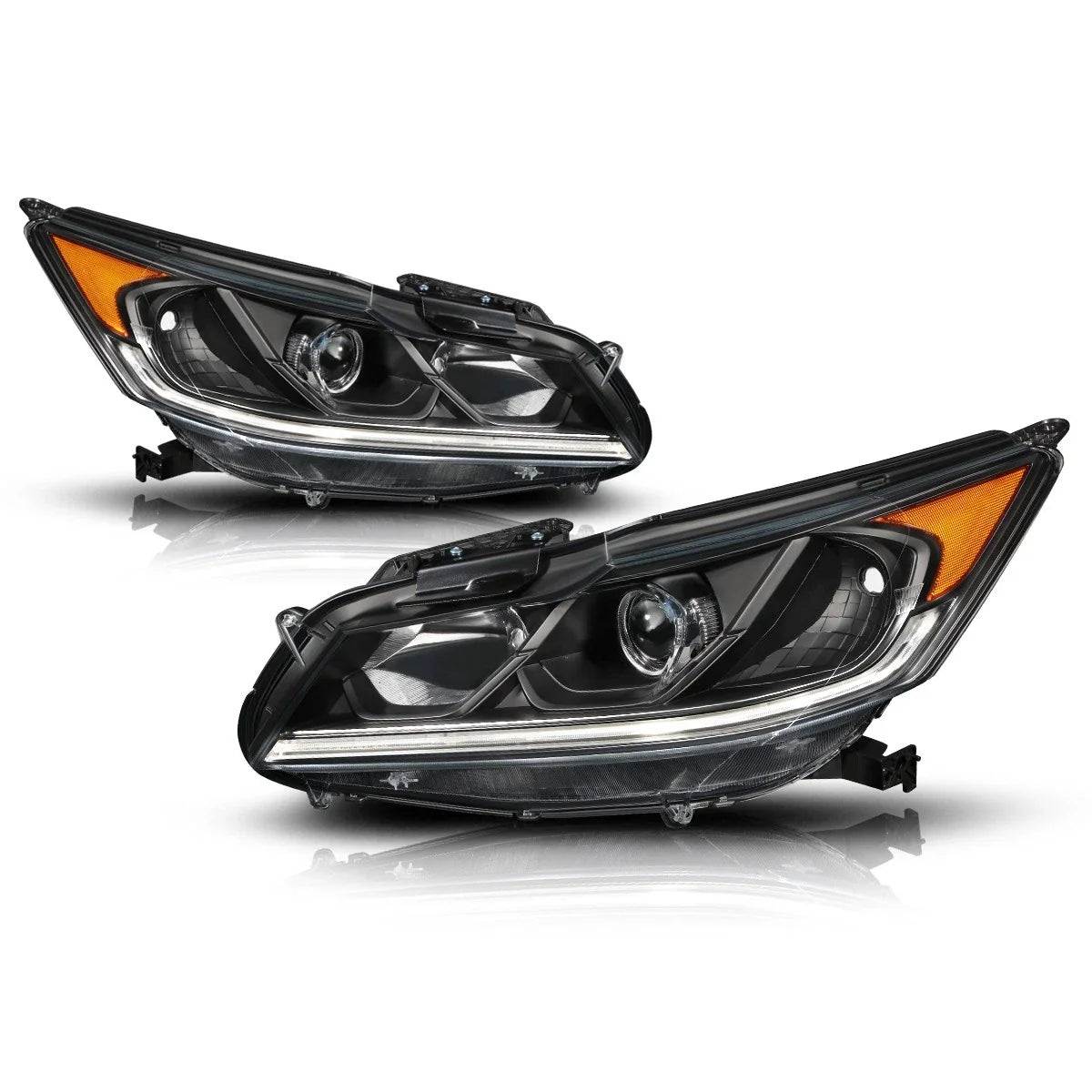 LED DRL Bar Projector Headlight for Honda Accord Sedan (2016–2017)