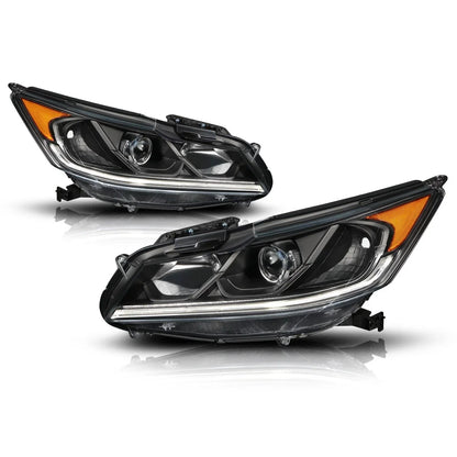 LED DRL Bar Projector Headlight for Honda Accord Sedan (2016–2017)