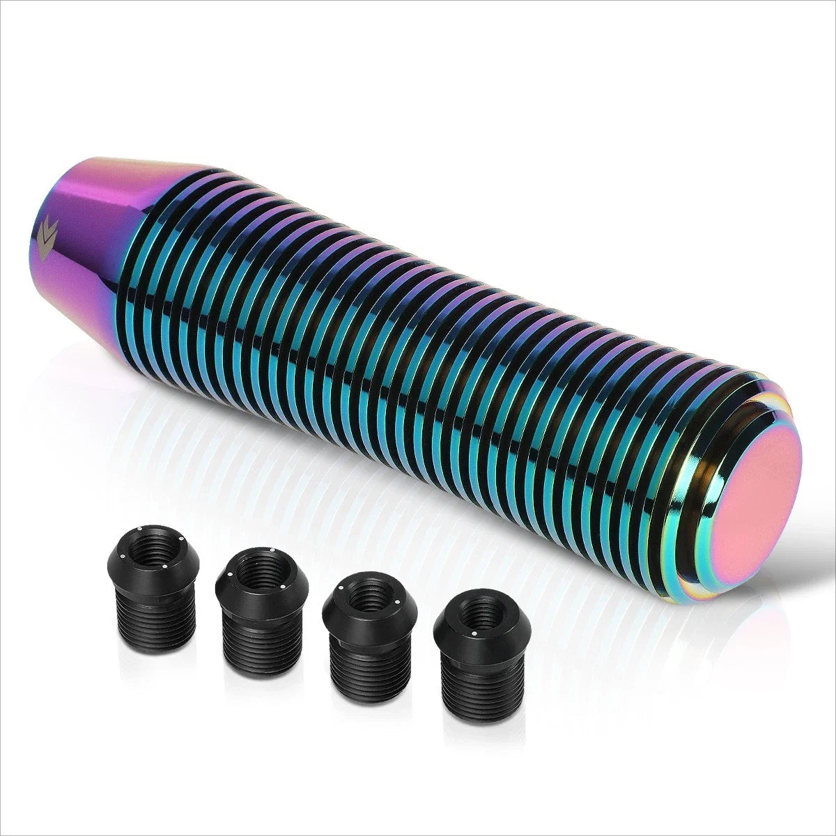 NRG SK-700MC Neochrome Heatsink Short Curvy Shift Knob for Universal (2000–2023)