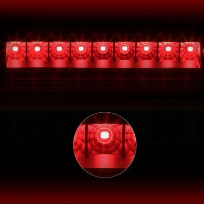 Full LED 3rd Tail Brake Light for Dodge Nitro (2007–2012) Chrome
