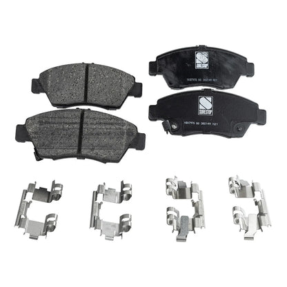 Brake Pads Set of 4 for Honda Civic 2004