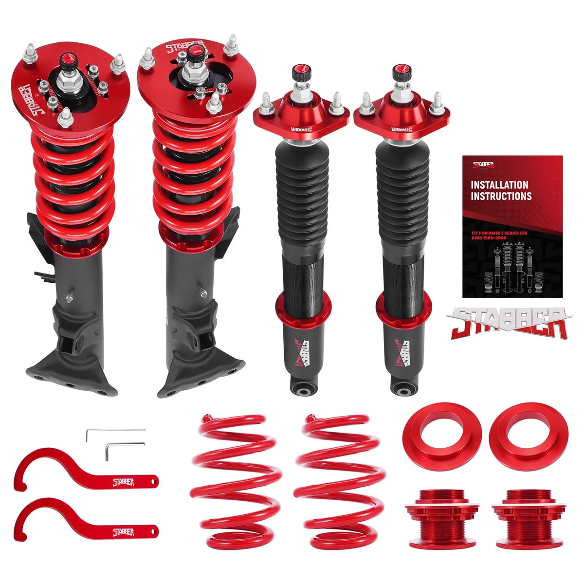 Coilover Lowering Kit for BMW 3 Series E36 (1992–1999) 24 Way Damper