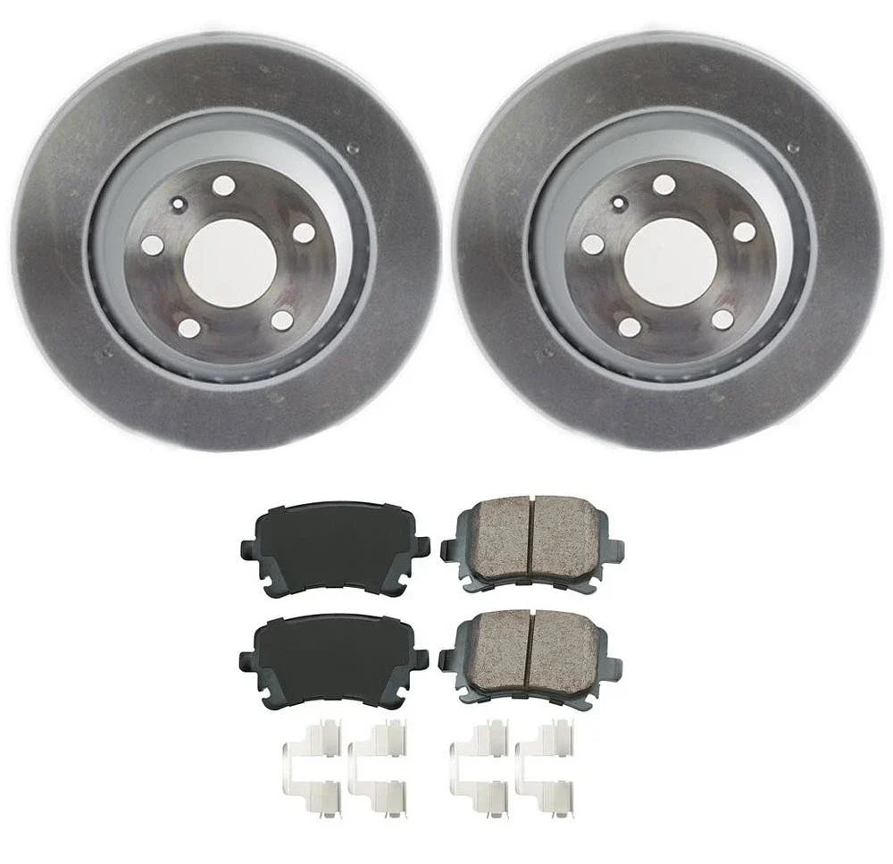 Rear Brake Kit for Audi TT Quattro (2000–2006) - Euro Ceramic Pads & Rotors