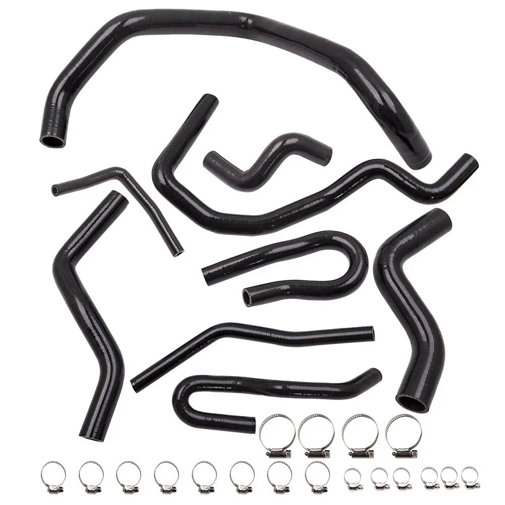 9Pcs Silicone Radiator Coolant Hose Set for Honda Civic (1992–2000)