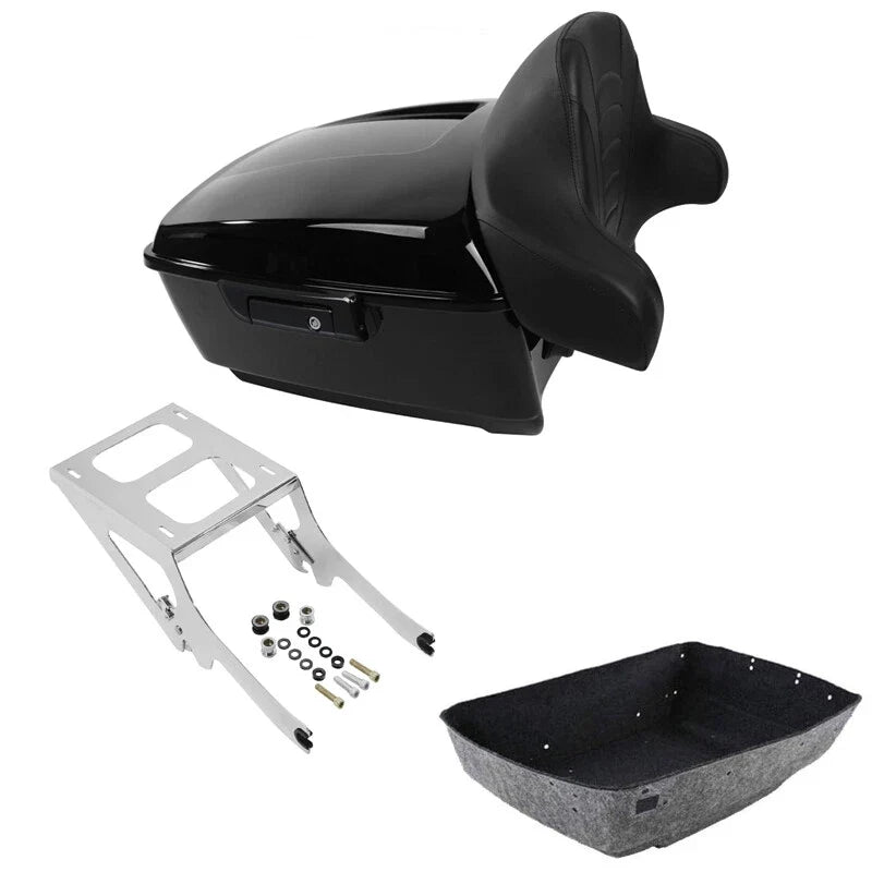 Trunk Mount Rack Pad for Harley Heritage Classic Softail FLHC 2018-2026