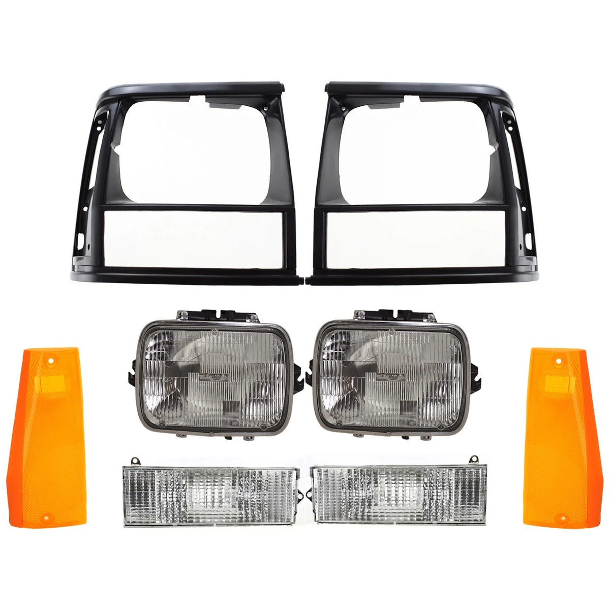 Headlight Set for Jeep Cherokee Comanche (1991–1992)