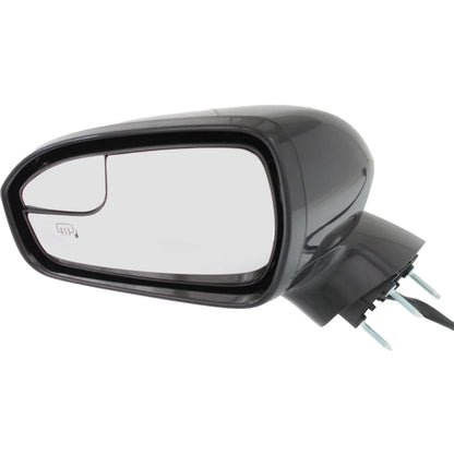 Power Mirror, Left Side, Heated, Paintable for 2013-2014 Ford Fusion